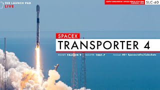 REPLAY! SpaceX Transporter 4 Launch