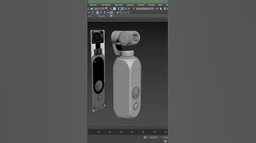 how to modeling Gimbal Camera Product with #3dsmax