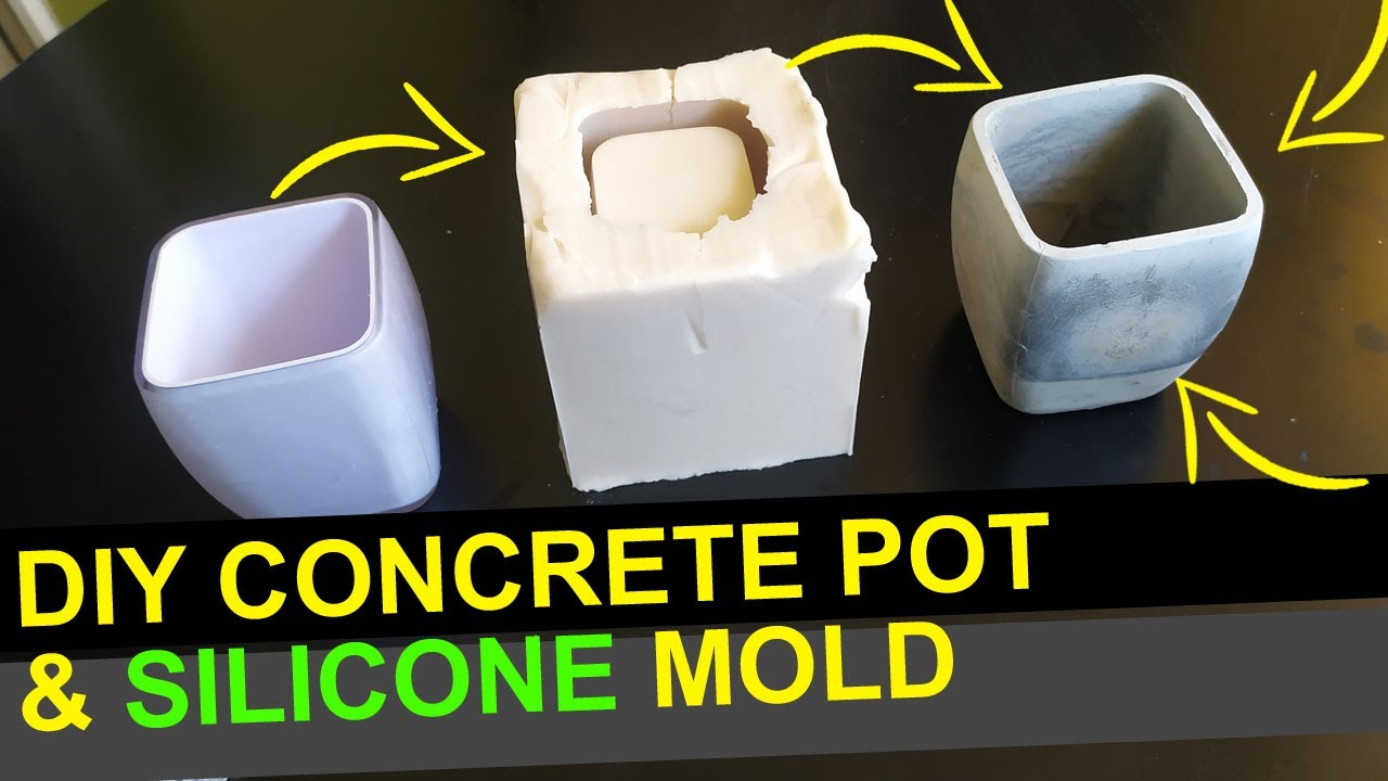 Concrete Pot Molds Diy / Concrete Planter Mold Etsy : And it's a