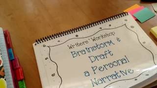 Writers Workshop - Personal Narrative Lessons