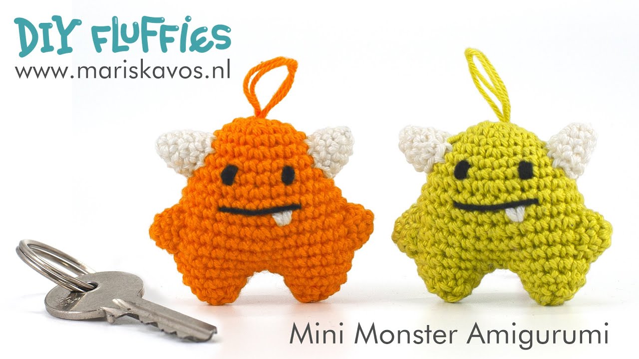 mini-monster-amigurumi-keychain-crochet-pattern-english-youtube