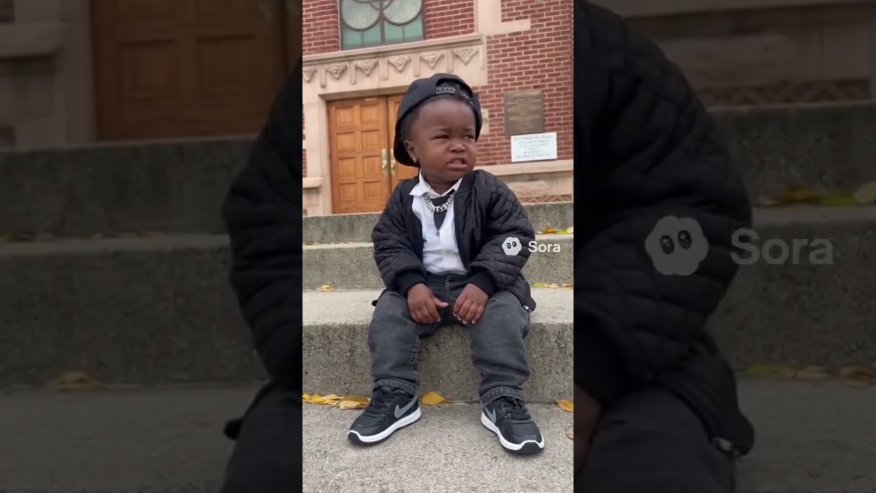 Lil Man Wants Them Chops With The Gravy’s 😂😂