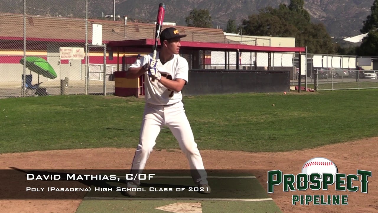 David Mathias Prospect Video, C:OF, Poly High School Class of 2021 ...
