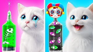 My Kitty Loves Digital Circus 😻🤡 Best Hacks for Pet Owners