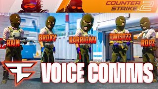 FaZe Clan's FIRST CS2 Voice Comms! FaZe v Legends Showmatch