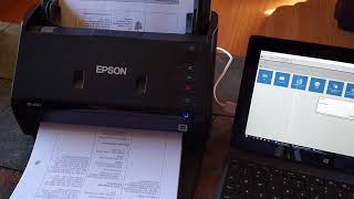 epson es-400 color duplex document scanner for pc and mac, auto document feeder (adf)