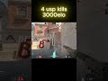 4 usp hs kills #3000elo #cs2 #counterstrike #cs2highlights