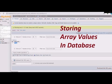 implode php คือ  2022  How to Store Array values in Database