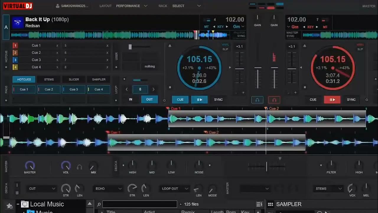 DJ X Ray How To Scratch Without Stopping A Song Using Keyboard On