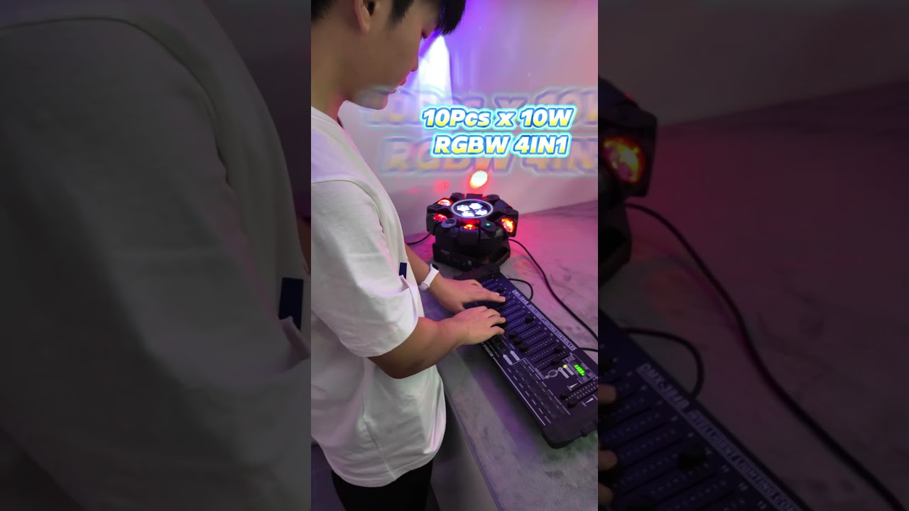 6-Arm Moving Head Light – How Powerful Can Stage Effects Get? 