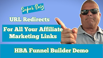 How To Create URL Redirects (Pretty Links) With HBA Funnel Builder. The Home Business Academy