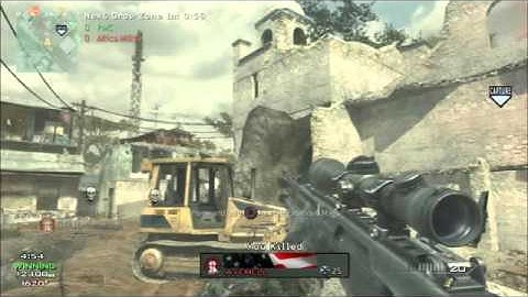 Modern Warfare 3 QuickScoping DropZone