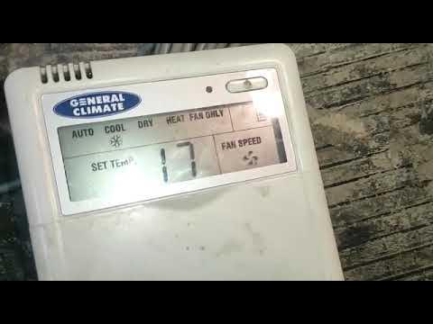 GENERAL CLIMATE GU-U60HRN канальный - YouTube