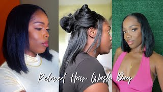 Full Relaxed Hair Wash Day, Follow This Routine For The Best Results!