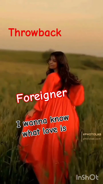 FOREIGNER 'I WANT TO KNOW WHAT LOVE IS' #foreigner #rock #throwback #music #80smusic