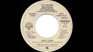 1980 Doobie Brothers - Real Love (Mono Radio Promo 45) Resimi