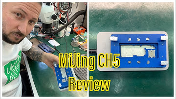 REVIEW & TUTORIAL - HOW TO REBALL THE iPHONE X BOARD BY USING THE NEW MIJING CH5