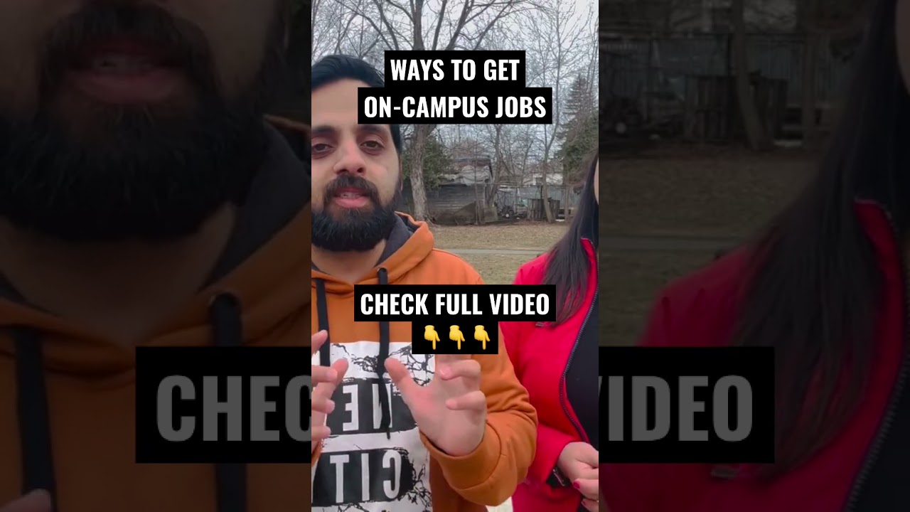Ways to find on-campus job in Canada 🇨🇦 