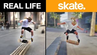 видео: Воссоздаю мои сумасшедшие клипы по скейтбордингу в Skate 4 картинка: Воссоздаю мои сумасшедшие клипы по скейтбордингу в Skate 4