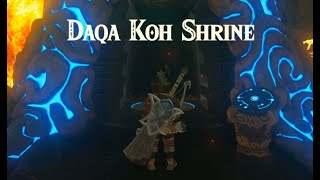 Daqa Koh Shrine Bridge Of Eldin Zelda Botw