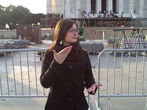 Leah Katz-Hernandez: Reporting From the Lincoln Memorial