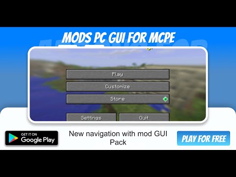 PC GUI-pakket voor Minecraft PE
