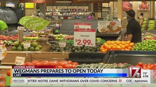 Wegmans opens 2nd Triangle location Wednesday