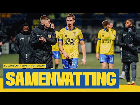 Cambuur Sparta Rotterdam Goals And Highlights