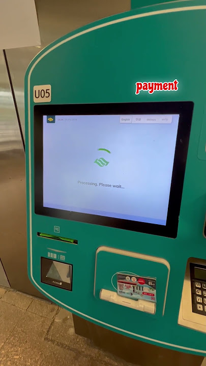 🇸🇬 EZ-Link Card Top-Up Guide | Singapore MRT Machines Explained!
