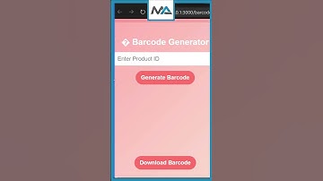 📦 Create a Barcode Generator in 60 Seconds! ⏱️ (HTML, CSS, JavaScript) #shorts