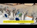 Magnetic Separator for Pipeline | High Intensity NdFeB Magnetic Trap for Slurry & Food Processing