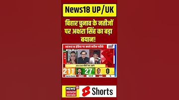 Bihar Election Result 2025 :  बिहार चुनाव के नतीजों पर अक्षरा सिंह का बड़ा बयान | Bihar Chunav |