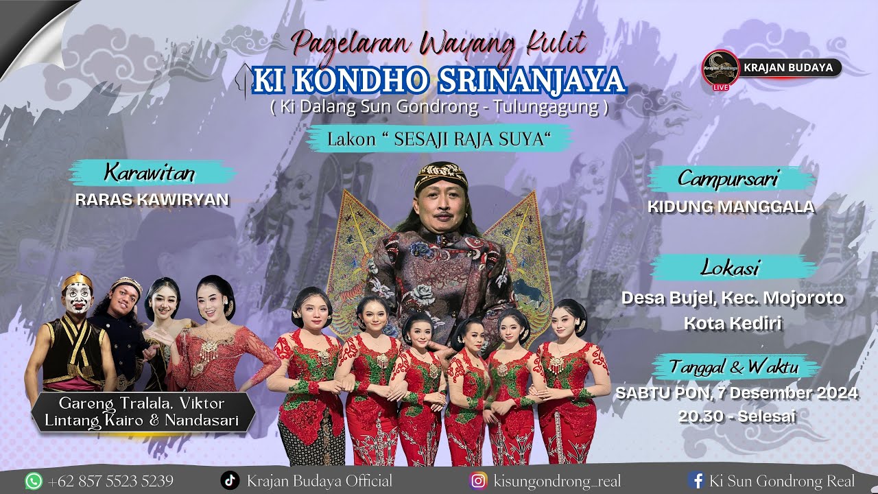 #live WAYANG KULIT KI SUN GONDRONG || BT : GARENG,VIKTOR & LINTANG KAIRO || 
