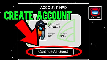 HOW TO CREATE A AMONG US ACCOUNT ON MOBILE! (IOS/ANDROID)