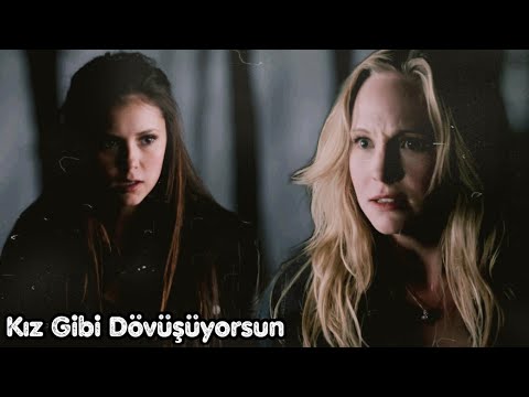 Elena Caroline Kavgası 4x16 - Part 4 - Vampir Günlükleri - The Vampire Diaries