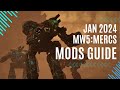 Mods Guide January 2024 - Mechwarrior 5: Mercenaries Modded