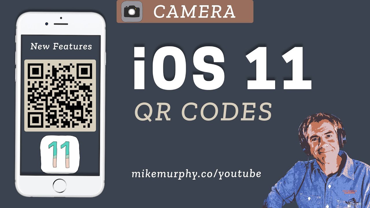 iOS 11: QR Code Reader (Camera App) - YouTube