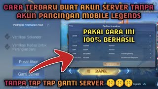 New Update Cara Menambah Fitur Ganti Server Ml  Cara Menambah Server Normal Mobile Legends
