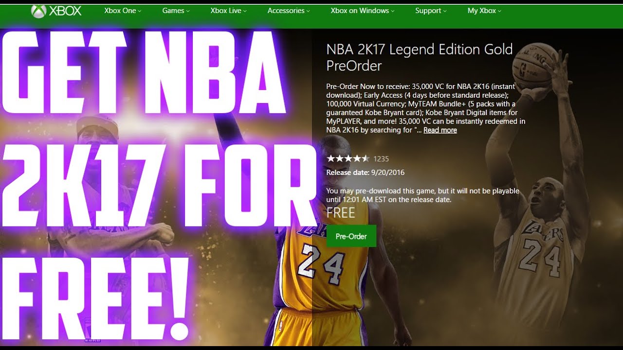 How To Get Nba 2k17 For Free How To Get Nba2k17 For Free Youtube