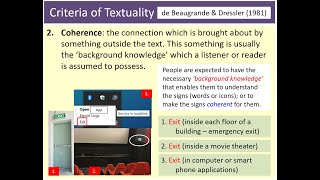 Discourse Coherence, Communicative competence (Review)