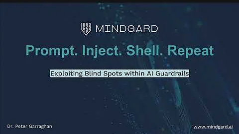 Prompt. Inject. Shell. Repeat: Exploiting Blind Spots within AI Guardrails
