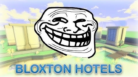 TROLLING PEOPLE IN BLOXTON HOTELS! *GONE WRONG*
