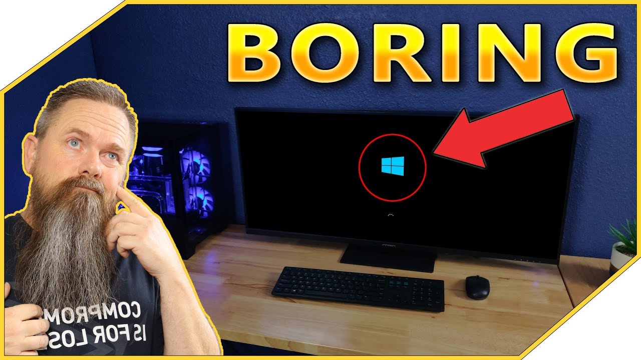 How To Change The Windows Boot Logo. - YouTube