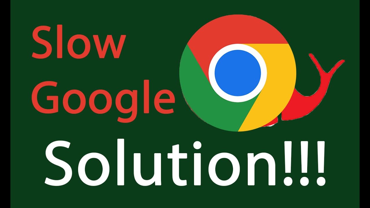How to Fix SLOW GOOGLE CHROME (Easy Method) - YouTube