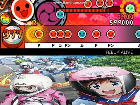 【太鼓さん次郎】FEEL×ALIVE【創作譜面】