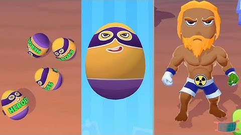 Super toy 3d game | Superhero eggs | gameplay walkthrough | Android | iOS game