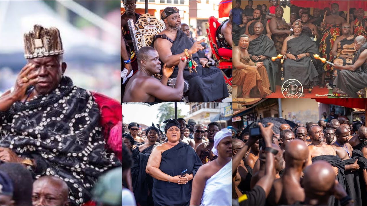 LIVE:Asante Mamponghene And Juansamanhene Sweärs Oath Of Alleg!ance To Asantehene@Manhyia