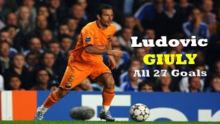 Ludovic Giuly All 27 Goals Barcelona HD (2004-2008)