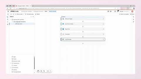 M2.01 - How to create and manage variables with a simple workflow