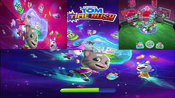 Talking Tom Time Rush Gameplay Walkthrough Funny fails #talkingtom #timerush #funnyfails